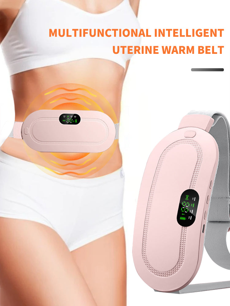 Digital Period Pad Heating And Vibrating For Healing Period Cramps – Women’s Care Pin Relief With 3 Heat Levels And 4 Mode