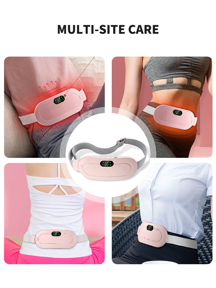 Digital Period Pad Heating And Vibrating For Healing Period Cramps – Women’s Care Pin Relief With 3 Heat Levels And 4 Mode