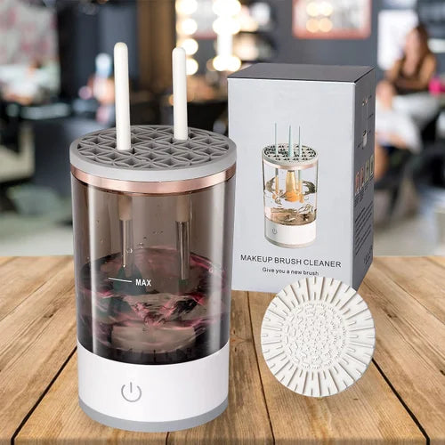 3 In 1 Electric Makeup Brush Cleaner Machine | USB Electric Makeup Brush Cleaner Machine