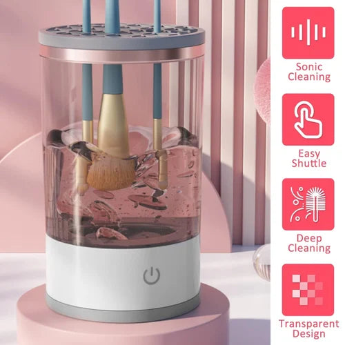 3 In 1 Electric Makeup Brush Cleaner Machine | USB Electric Makeup Brush Cleaner Machine