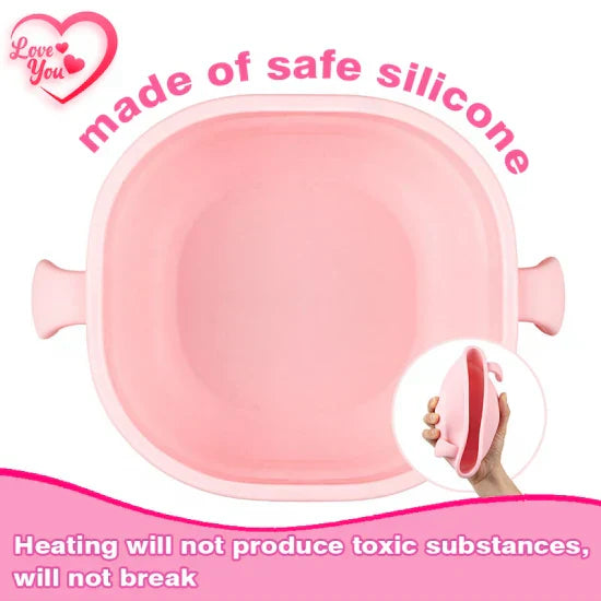 Foldable Wax Heater Hair Removal Wax Machine Portable Silicone Wax Warmer SPA Body Epilator Paraffin Wax Pot 400ML