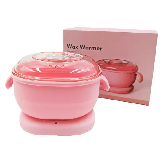 Foldable Wax Heater Hair Removal Wax Machine Portable Silicone Wax Warmer SPA Body Epilator Paraffin Wax Pot 400ML