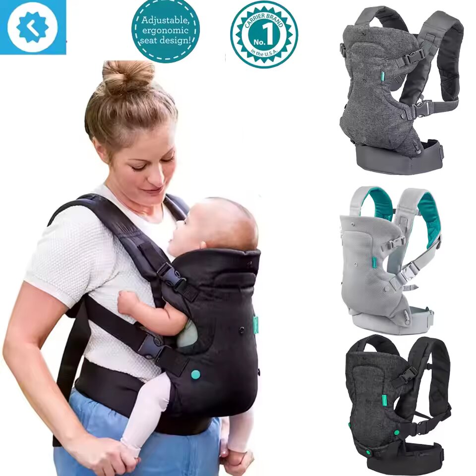 Infantino The Flip 4-in-1 Unique Baby Carrier’s - Baby Carrier Backpack Baby Bag Newborn - Comfortable Baby Carrier