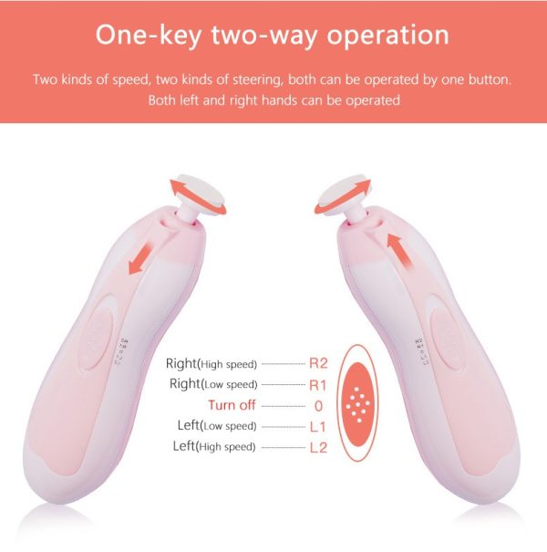 Baby Nail Trimmer Clipper Set - Electric Nail Clipper for babbies