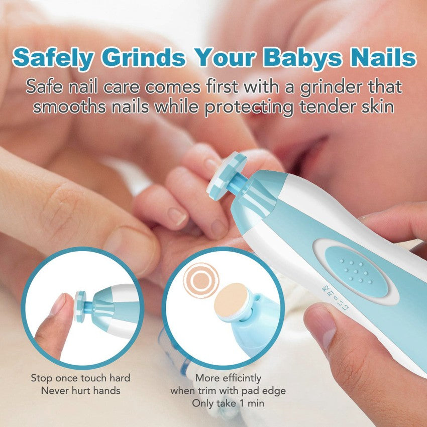 Baby Nail Trimmer Clipper Set - Electric Nail Clipper for babbies