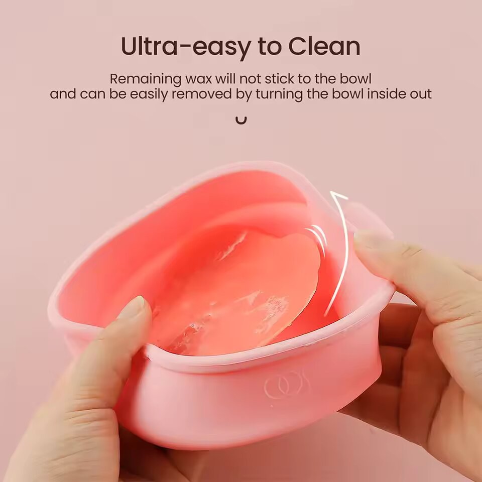 Foldable Wax Heater Hair Removal Wax Machine Portable Silicone Wax Warmer SPA Body Epilator Paraffin Wax Pot 400ML