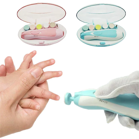Baby Nail Trimmer Clipper Set - Electric Nail Clipper for babbies