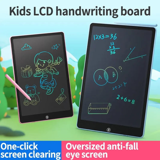LCD Writing Tablet For Kids – Digital Drawing Pad – Erasable Writing Board – Writing Pad
